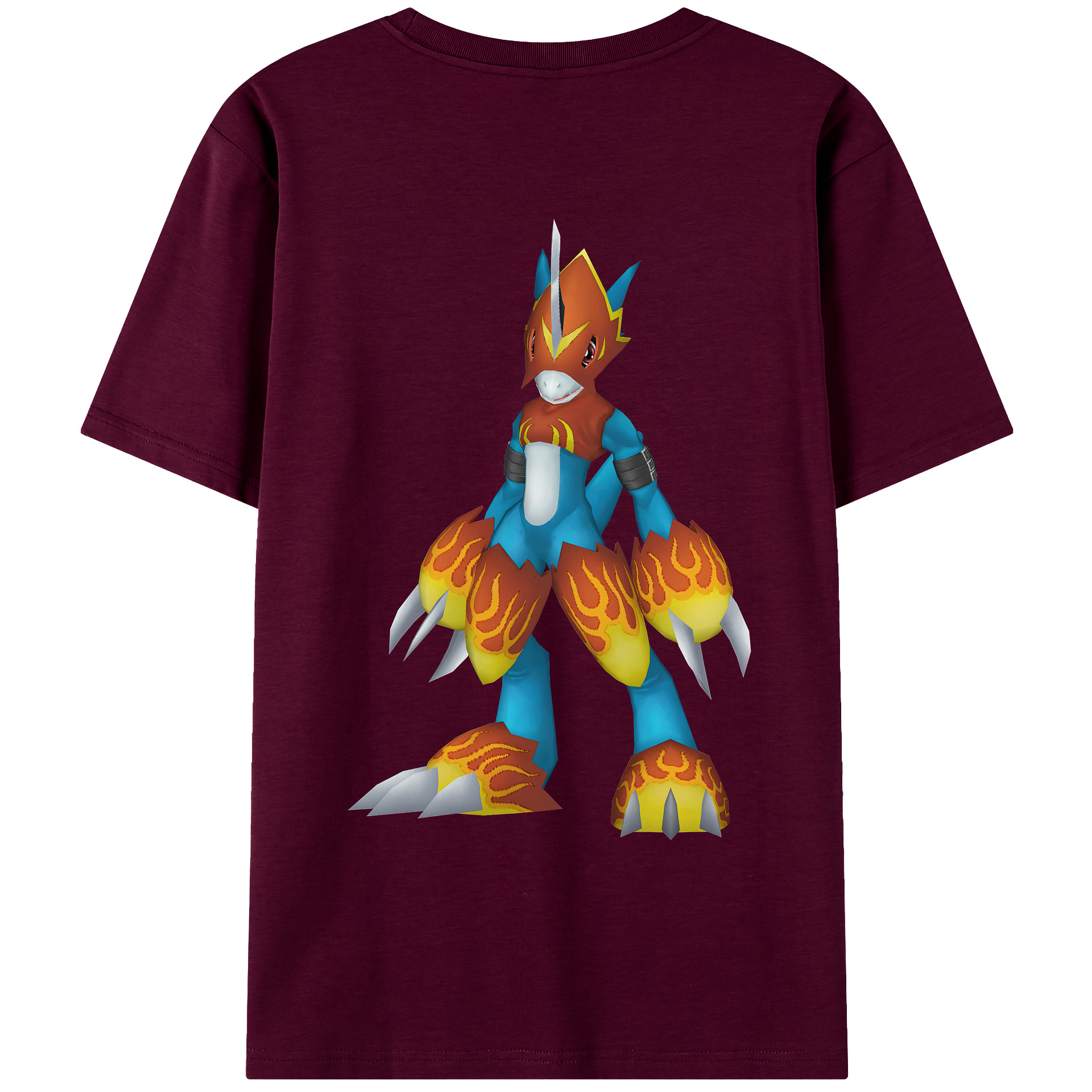（画像用） Digimon デジタルモンスター/デジモン レディース半袖Tシャツ(バックプリント)
